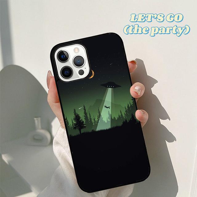 Осень Я хочу верить Чехол для телефона НЛО для iPhone 17 Air 16 16e 15 12 11 13 14 Pro Max Apple Plus Coque