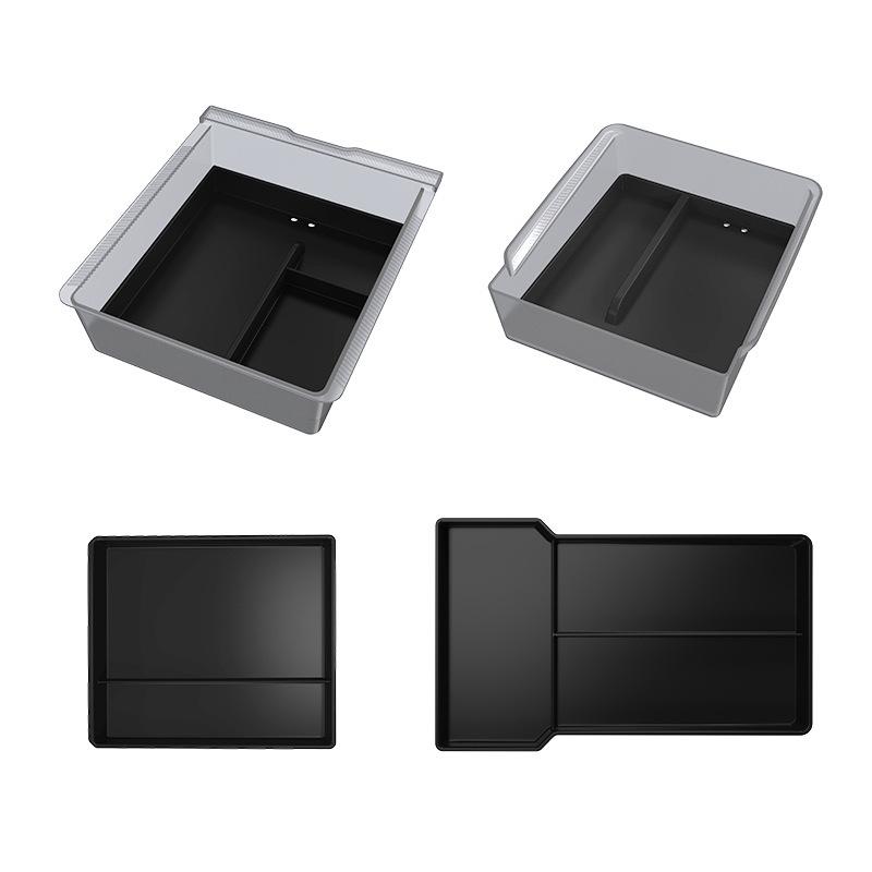 Car Center Console Organzier Tray Armrest Storage Box for Telsa Model 3 Highland Model Y Juniper 2025 Car Interior Accessories