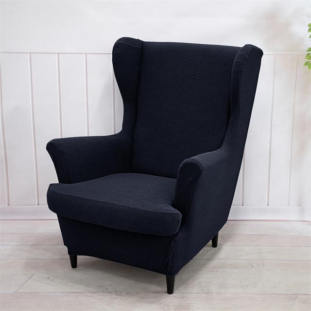 Чехлы на спинку стула из флиса с крылышками, водоотталкивающие эластичные чехлы на кресла с подушками, чехлы для одного дивана