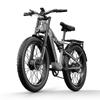 Shengmilo S600 2000W Dual Motor Electric Mountain Bike, 48V 17.5Ah Samsung Battery, 26" Fat Tires, Full Suspension, 45 km/h Off-Road E-Bike
