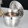 with Filter Mesh Lard Filter Pot 316 Stainless Steel Grease Container Soup Pot  Kitchen Gadgets