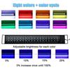 Aquarium Lights 3 Rows LED Blue White Lightings Fish Tank Accessories 48LED/76LED Lamp Aquarium Clip-on Lights Fish Tanks