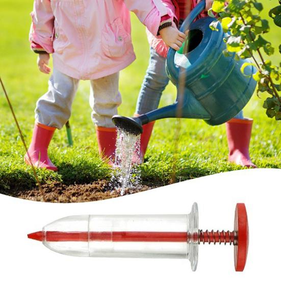 Практичный пресс-посевной дозатор Эргономичный ручной пластиковый посевной разбрасыватель для сада