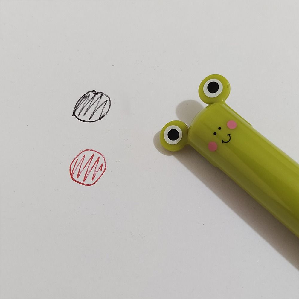 Black/Red Ink Animal Ear Pen 0.7mm Tip Gel Pen High Quality Signature Pen  Student