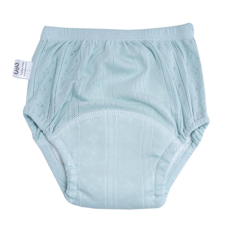Newborn Training Pants Baby Shorts Solid Color Washable Underwear Boy Girl Cloth Diaper Reusable Nappies Infant Panties