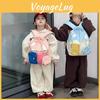 Korean Trendy Style School Children Backpack Large Capacity Minimalist Design