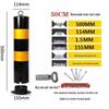 Thickened Steel Guardrail Posts & Anti-Collision Bollards - Road Barriers & Lane Dividers