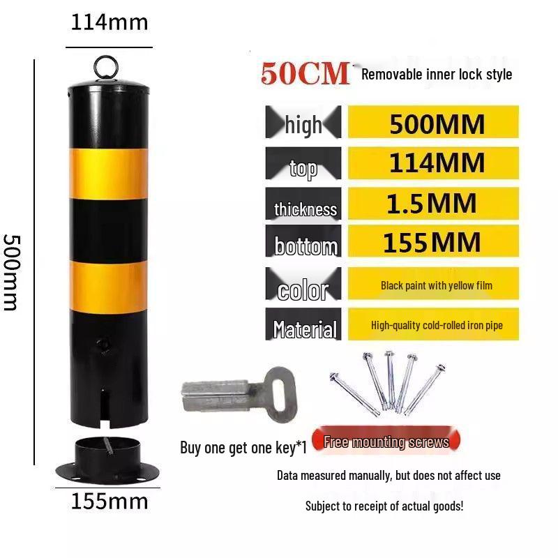 Thickened Steel Guardrail Posts & Anti-Collision Bollards - Road Barriers & Lane Dividers