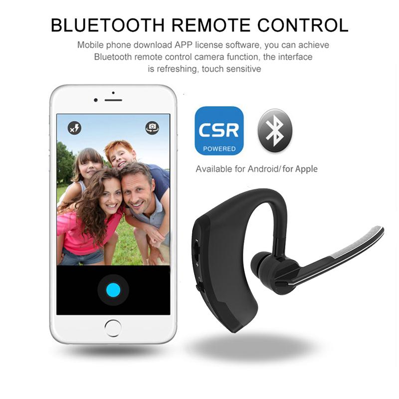 Бизнес Bluetooth-наушники с длинным HD-микрофоном, беспроводные наушники с шумоподавлением для водителя, спортивная гарнитура для Xiaomi Huawei Iphone