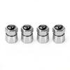 4Pcs Aluminum Car Tire Valve Caps Diamond Tyre Valve Airtight Cover Waterproof Dust For Alfa Romeo Giulietta GT 159 AutomobilesZL6 
