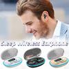 New X55 Invisible Sleep Wireless Earphone True Mini Bluetooth 5.3 Hidden Headphones Earbuds with Mic Bass Noise Reduction HiFi Stereo Headsets