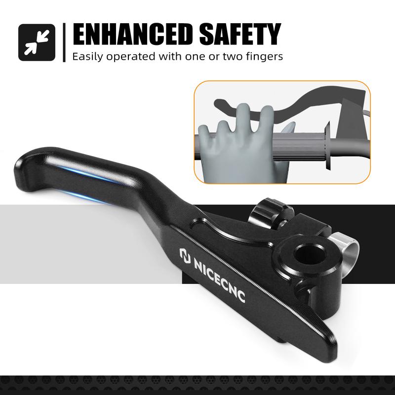NICECNC For KTM EXC 300 Shorty Brake Lever For KTM EXC-F 350 SX 125 SXF 450 XCW 500 XCF-W XW-F 2014-2025 Sherco GasGas Triump