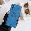 Fabric Cloth Soft Silicone Case For Huawei Nova 11 9 10 12 SE P40 P50 P60 Pro Honor X7B 50 90 Magic 4 5 6 Deer Pattern Cover
