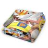 Pororos Cartoon Flannel Blankets Awesome Throw Blanket for Home 150*125cm Bedspreads,
