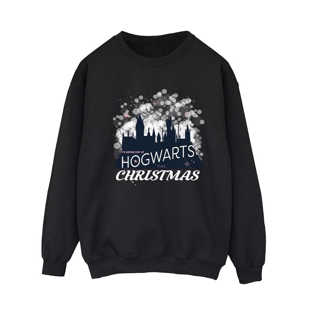HARRY POTTER Womens/Ladies Hogwarts Christmas Sweatshirt