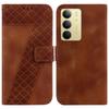 For Realme C75 4G Stand Case 7-Shaped Pattern Imprint Leather Phone Cover
