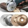 Woodworking Wood Angle Grinding Wheel Tungsten Carbide Coating Bore Shaping Wood Grinding Wheel Angle Grinder Disc