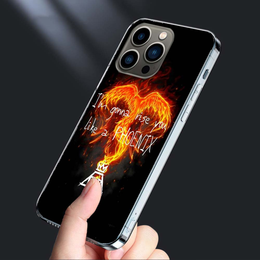 Чехол для телефона Rock Band FOB Крутой для Iphone 16E 15 Pro 14 Plus 17E 16 17 Pro Max Air 11 12 13 Mini Ударопрочный Capa Милый Чехол TP