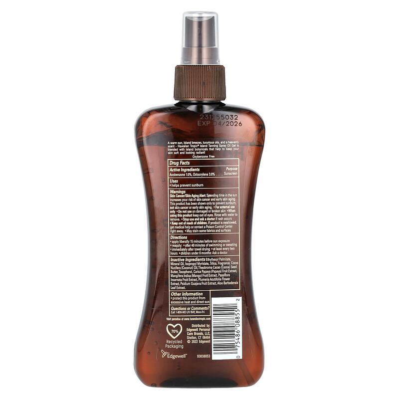 Island Tanning, Sunscreen Oil Spray, SPF 6, 8 fl oz (236 ml)