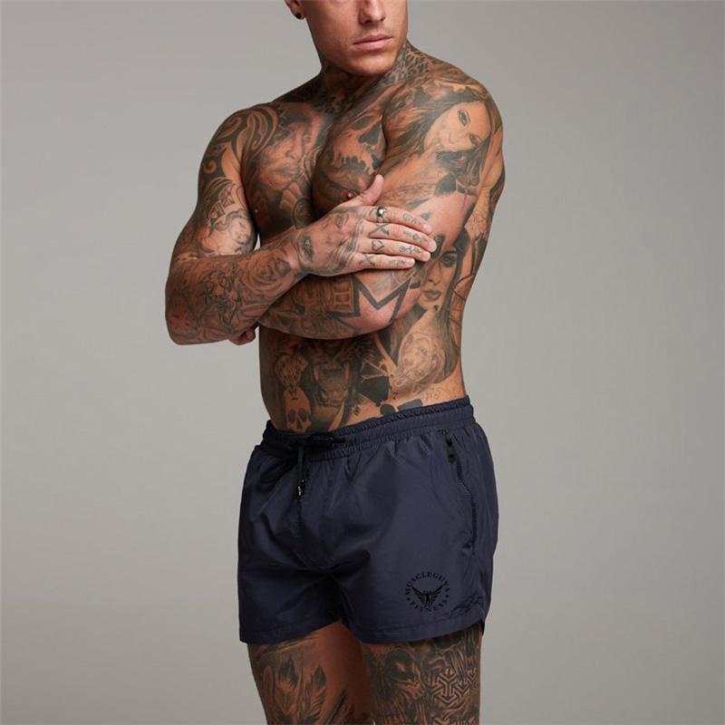 Muscleguys Mens Short Shorts Beach Board Work Out Training Wear Otdoor Pants