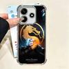 Mortal Kombat Game Soft Phone Case For Xiaomi Poco X7 X8 Pro Max X6 X5 X3 F8 Ultra F7 M8 M7 M5S Redmi 15C 15A 15 14C 13C 12C 13