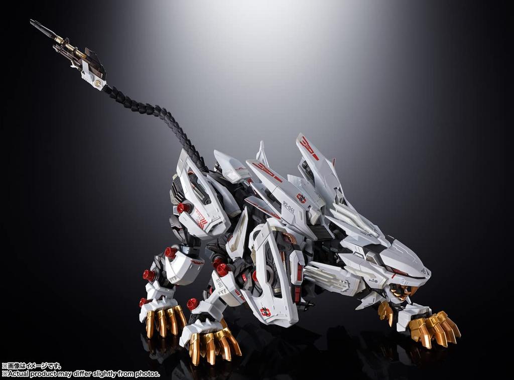 TAMASHII NATIONS Chogokin ZOIDS New Liger Zero 220 мм окрашенная подвижная фигурка Century/ZERO RZ-041 приблизительно. АБС и ПВХ и литье под давлением