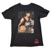 Винтажная черная футболка унисекс Mitchell & Ness Allen Iverson с принтом Slam Magazine, размер L