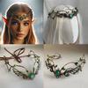 Новый дизайн лозы Эльфийская корона Свадебный аксессуар Свадебный стиль Сказочная диадема Аксессуар для платья Ведьминская тематика Готическая повязка на голову