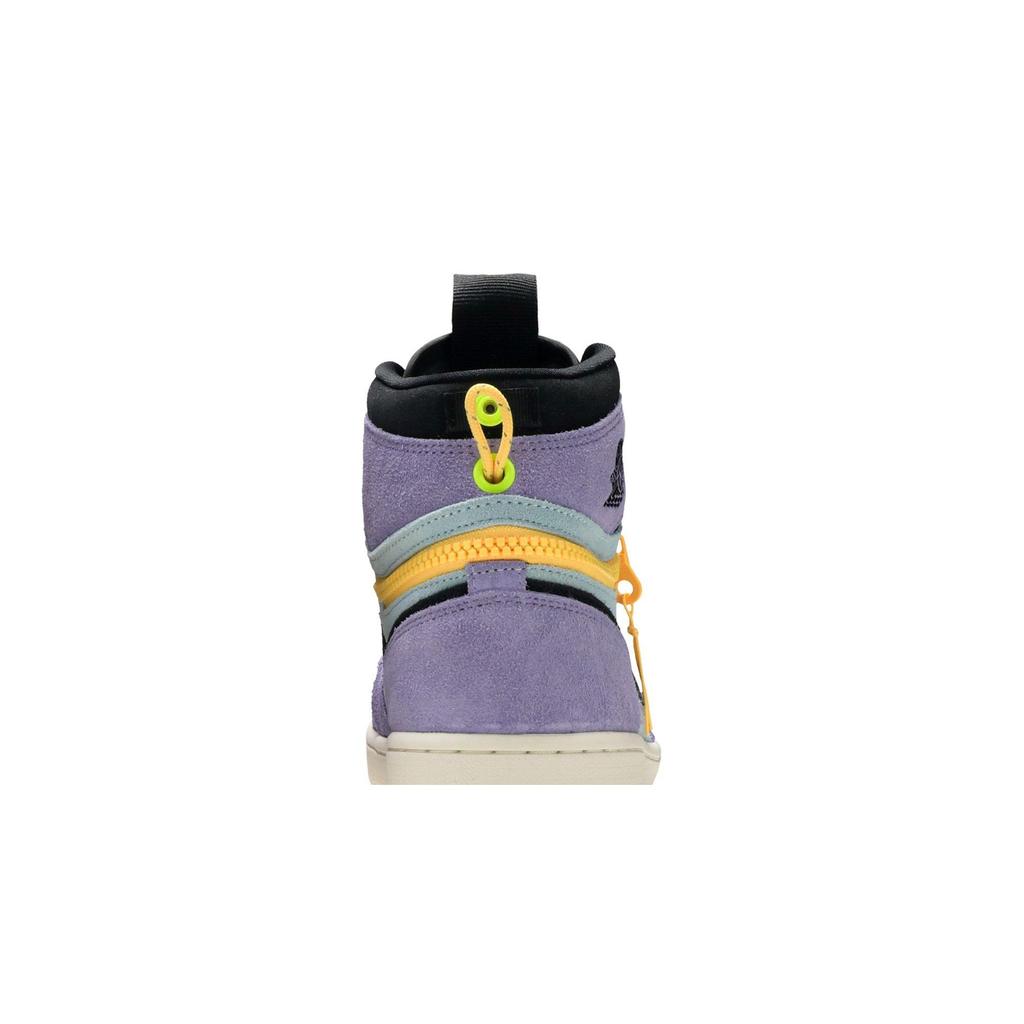 Air Jordan 1 High Switch 'Purple Pulse' (Unisex) Purple Pulse / Glacier Blue / Sail / Black Vintage Basketball Shoes CW6576 500