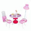 Игровой набор мебели для столовой кукольного домика для куклы