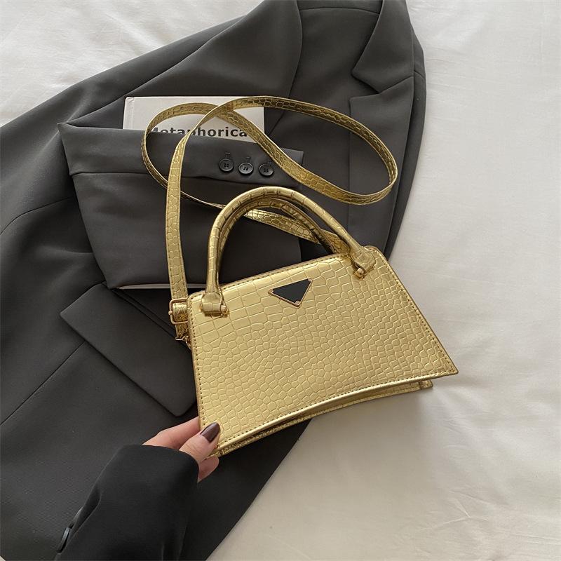 Сумка женская модная женская цепочка на одно плечо с высокой текстурой Niche Crossbody цепочка маленькая квадратная сумка женская