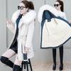 Winter Coat Women Parka Fashion Long Coats Hoodie Fur Warm Jacket Outerwear