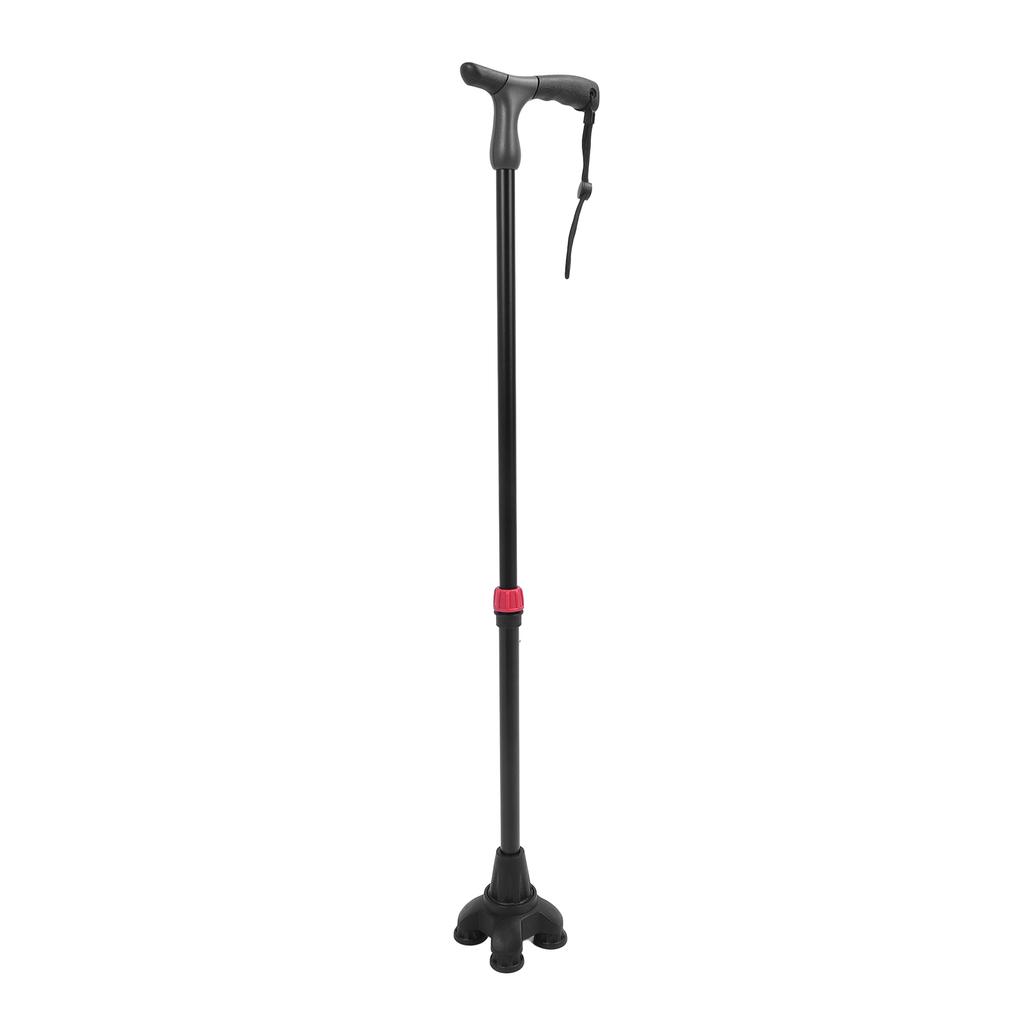 Телескопическая трость для ходьбы 10 регулировка высоты эргономичная нескользящая трость из алюминиевого сплава для ходьбы