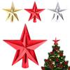 20cm Christmas Tree Topper Star Five-Pointed Star Pendant Ornaments Christmas Decorations For Home Christmas Tree New Year