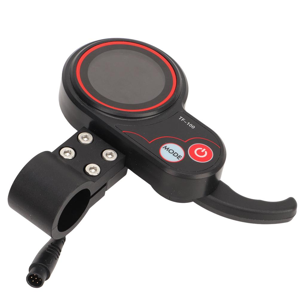 Electric Scooter Display Panel 6 Pin Waterproof Electric Scooter LCD Display Control Panel for