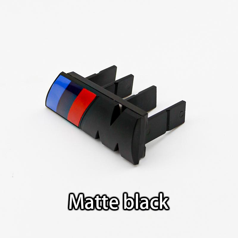 ABS 3D Car Front Grille Badge Emblem For BMW M Logo X1 X2 X3 X4 X5 X6 F48 G01 E84 E83 F39 F10 F30 G11 G07 G86 G80 G60 E60 E46