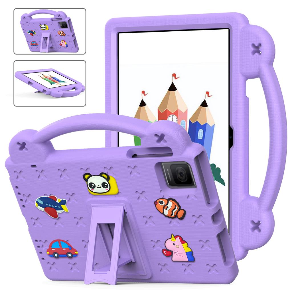 Чехол для TCL Tab 10 Gen 2/T-Mobile REVVL Tab EVA с милыми узорами, чехол для планшета с подставкой и ручкой