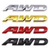 3D Металлический Логотип-Эмблема AWD Наклейка на Крыло Багажник Аксессуары Для Honda Civic CRV Subaru Mazda Toyota RAV4 Kia