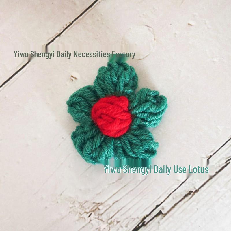 Handmade Crochet Wool Flowers: Teacher’s & Mother’s Day Hair Clips & Accessories
