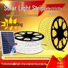 Outdoor Waterproof LED Solar Strip Lights: Super Bright, Soft Lighting for Garden and Courtyard