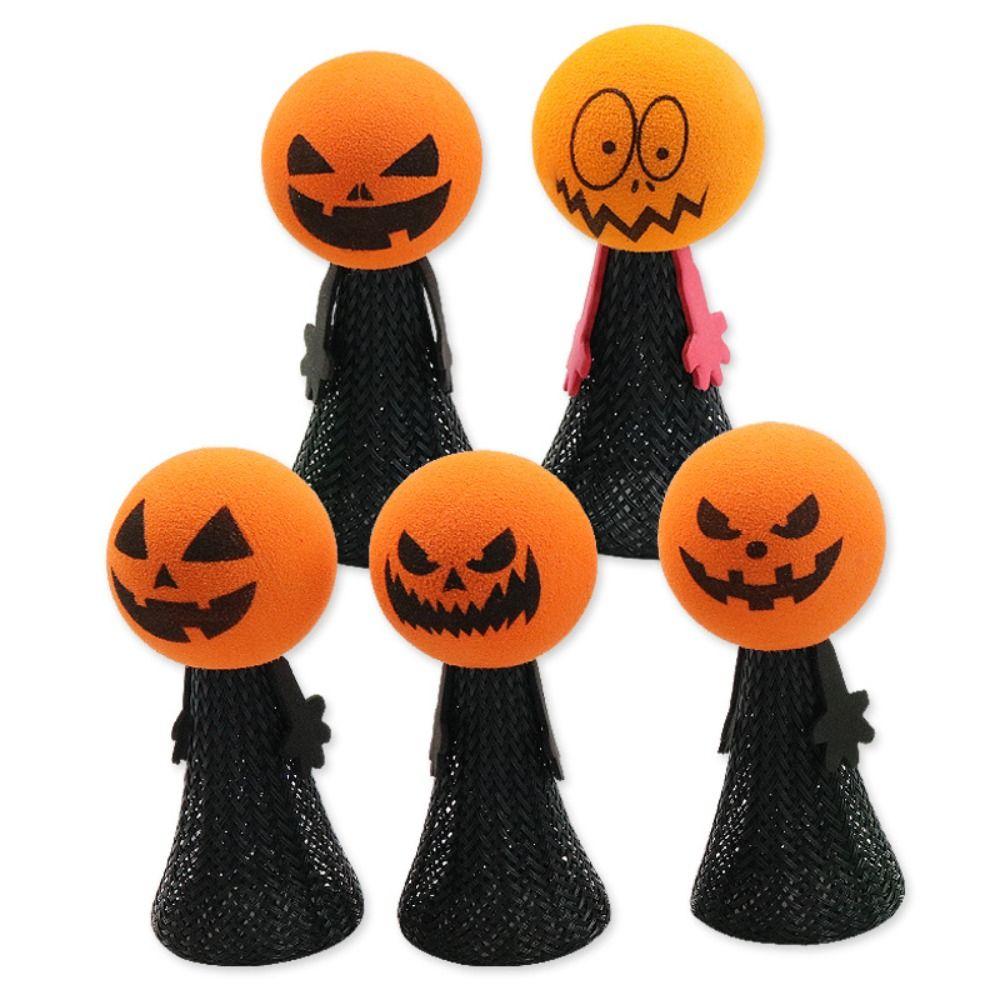 Halloween Halloween Jumping Doll EVA Bouncing Jumping Pumpkin Toys Halloween Toy Decoration