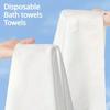 1/2/5 шт одноразовое полотенце банное полотенце индивидуально упакованное чистое гигиеническое одноразовое полотенце утолщенное хлопковое портативное дорожное