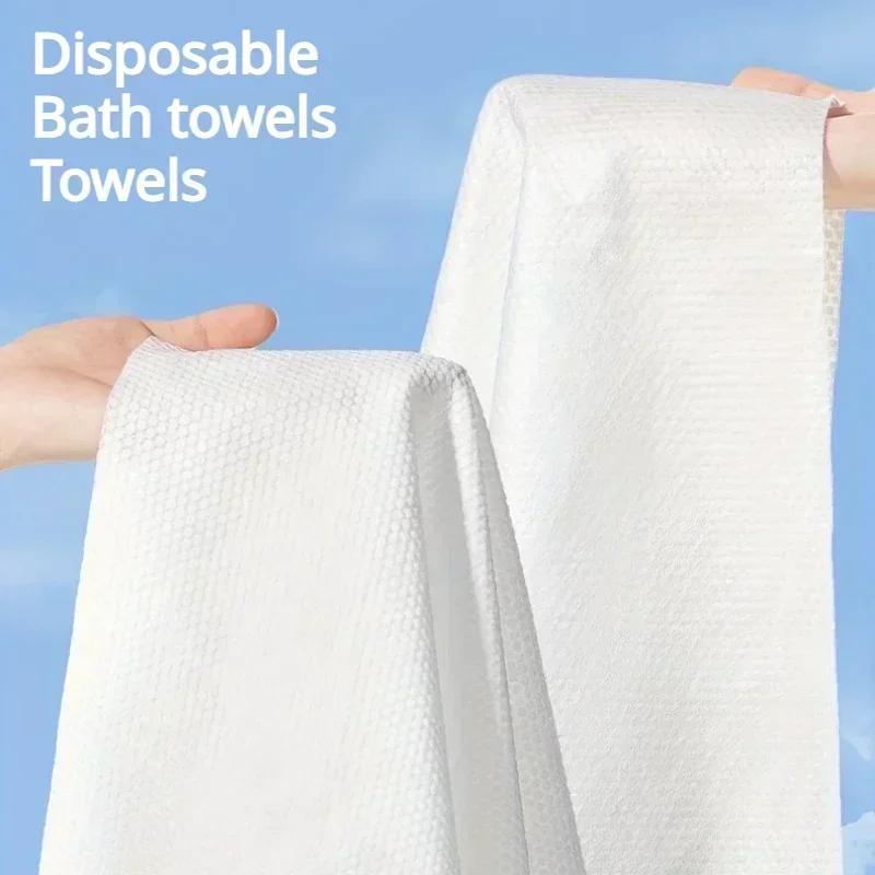 1/2/5 шт одноразовое полотенце банное полотенце индивидуально упакованное чистое гигиеническое одноразовое полотенце утолщенное хлопковое портативное дорожное