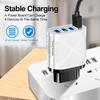 New Multi-Port Travel Charger 4 USB 5V/2.4A, Fast Charging with AU/EU/UK/US Plugs