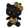 K Company Hello Kitty (Leopard Print) Male Plush Toy BlackBrown KTH-ON2-BKB