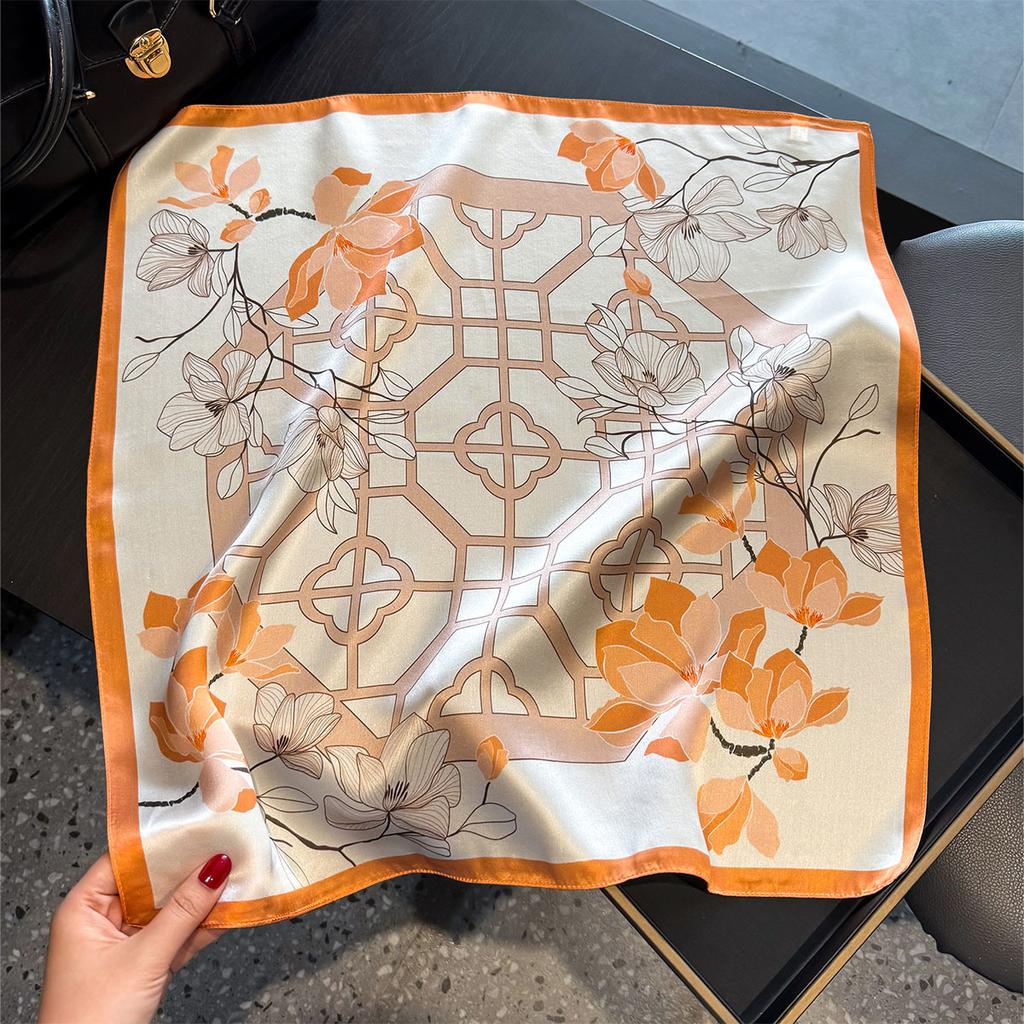 100% Шарф из тутового шелка Женские шали Платок Шарфы Пашмина Шейный платок Женский Хиджаб Бандана Роскошная Весенняя Мода bufanda