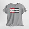 Вдохновлено свечами зажигания Champion - Ретро Винтажная Футболка - Размеры S-4XL Унисекс Футболка