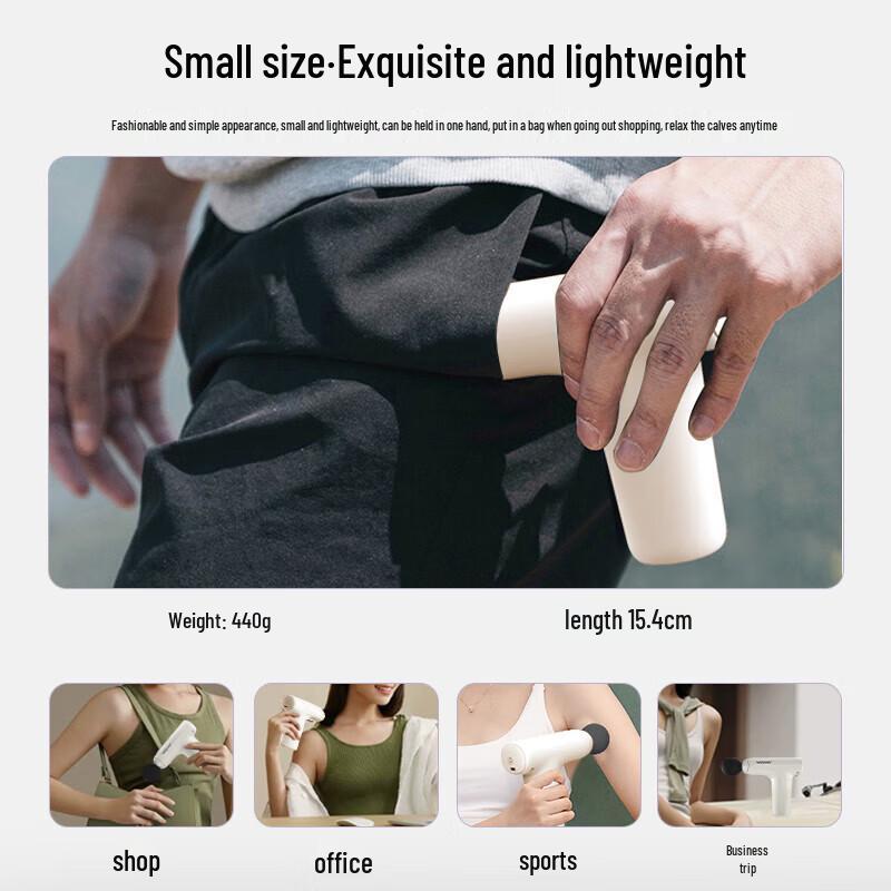 WOPOW Mini Fascia Massage Gun CN plug (adapter included)