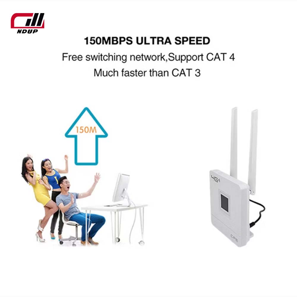 Беспроводной маршрутизатор NDUP CPF903 4G WiFi 150 Мбит/с, разблокированный интернет-модем со слотом для SIM-карты