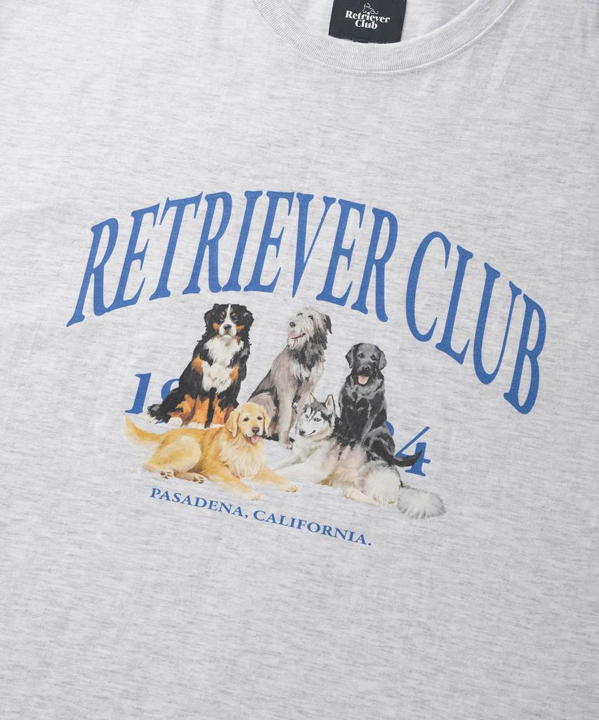 RETRIEVER CLUB Retriever Friends Short Sleeve [Melange Gray]